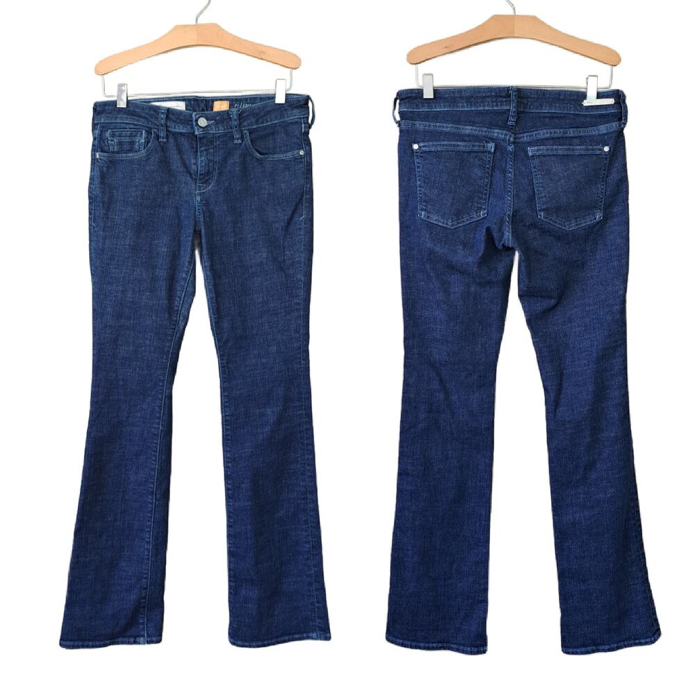 Anthropologie Women’s Boot Cut Jeans in Dark Blue Denim. s27